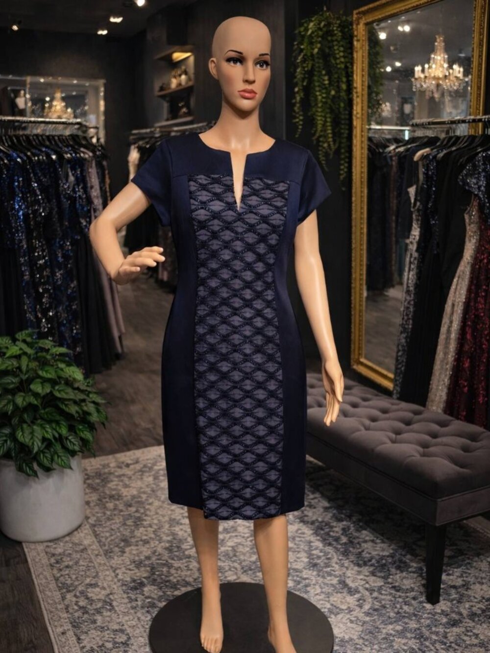 Navy Blue Dress - New With Tags - Size 10